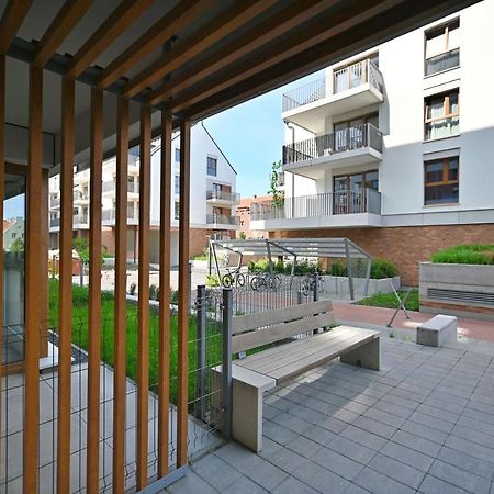 Beige 3City Apartment With Parking In Gdansk By Noclegi Renters 외부 사진
